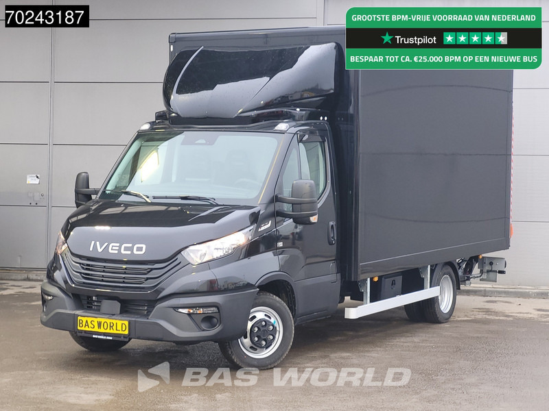 Iveco Daily 35C18 3.0L Automaat 180PK 1000KG Laadklep Zijdeur 2025-Model Bakwagen Dubbellucht ACC LED Navi Airco D'Hollandia 3,5t Trekgewich - Carrinha de contentor: foto 1 Iveco Daily 35C18 3.0L Automaat 180PK 1000KG Laadklep Zijdeur 2025-Model Bakwagen Dubbellucht ACC LED Navi Airco D'Hollandia 3,5t Trekgewich - Carrinha de contentor: foto 1