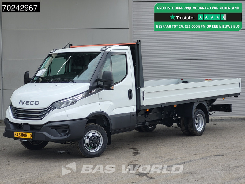 Iveco Daily 35C18 3.0L Automaat Nwe model 2025 Open laadbak Navi ACC LED 3,5T Trekvermogen Pritsche Pickup Airco - Carrinha de caixa aberta: foto 1 Iveco Daily 35C18 3.0L Automaat Nwe model 2025 Open laadbak Navi ACC LED 3,5T Trekvermogen Pritsche Pickup Airco - Carrinha de caixa aberta: foto 1