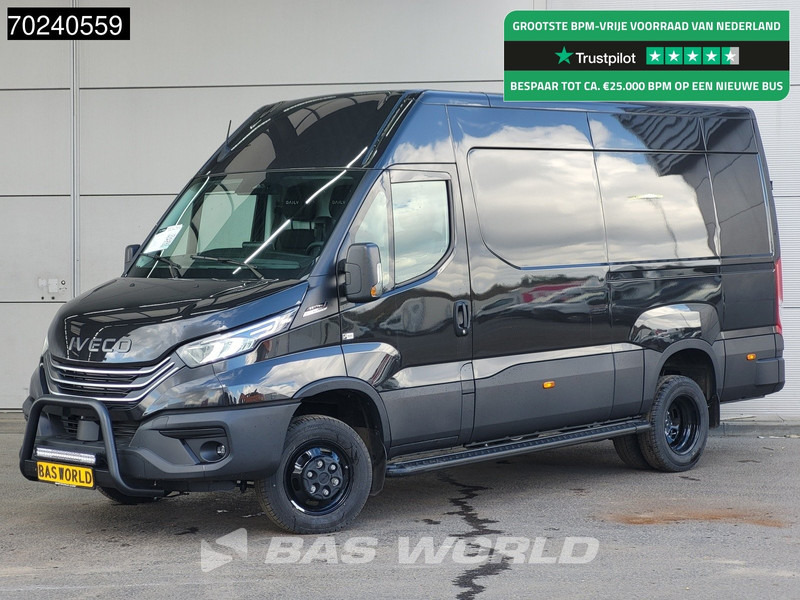 Iveco Daily 35C18 3.0L Black Edition Automaat 2025-Model 180PK L2H2 Dubbellucht 3,5t Trekgewicht ACC Navi LED Airco Camera Euro6 L3 12m3 Air - Furgão: foto 1 Iveco Daily 35C18 3.0L Black Edition Automaat 2025-Model 180PK L2H2 Dubbellucht 3,5t Trekgewicht ACC Navi LED Airco Camera Euro6 L3 12m3 Air - Furgão: foto 1