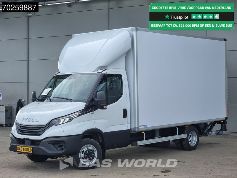 Iveco Daily 35C18 Automaat Luchtvering Laadklep Zijdeur LED Navi Camera Bakwagen Meubelbak Koffer Airco Cruise control - Carrinha de contentor: foto 1 Iveco Daily 35C18 Automaat Luchtvering Laadklep Zijdeur LED Navi Camera Bakwagen Meubelbak Koffer Airco Cruise control - Carrinha de contentor: foto 1
