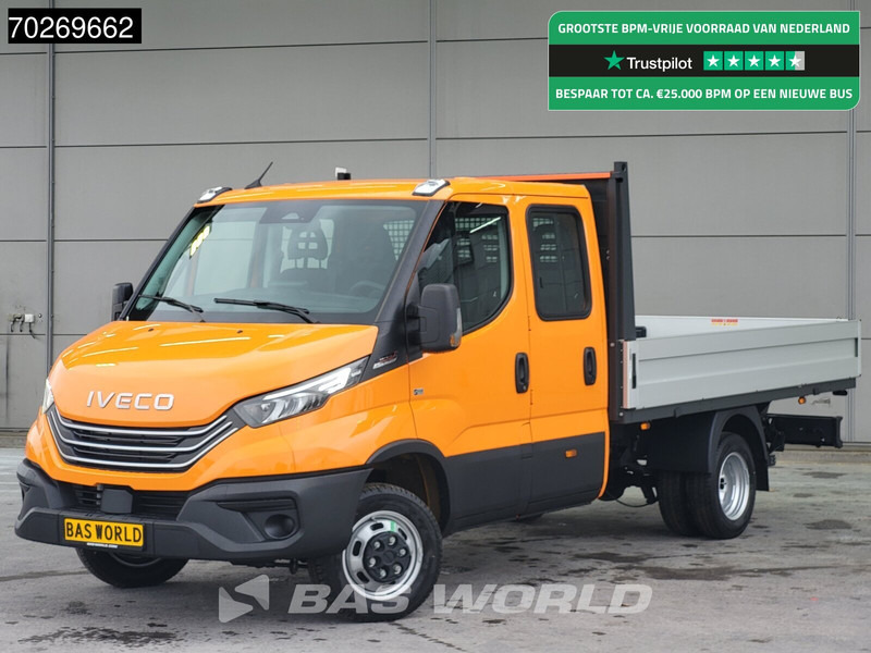 Iveco Daily 35C21 3.0 210PK 2025model Dubbel Cabine Open laadbak 3.5t Trekhaak CarPlay ACC LED Pritsche Pickup Airco Dubbel cabine Trekhaak - Carrinha de caixa aberta: foto 1 Iveco Daily 35C21 3.0 210PK 2025model Dubbel Cabine Open laadbak 3.5t Trekhaak CarPlay ACC LED Pritsche Pickup Airco Dubbel cabine Trekhaak - Carrinha de caixa aberta: foto 1