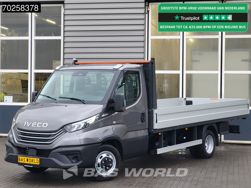 Iveco Daily 35C21 3.0 210PK 2025model Open laadbak CarPlay ACC LED 3,5T Trekvermogen Pritsche Pickup Airco - Carrinha de caixa aberta: foto 1 Iveco Daily 35C21 3.0 210PK 2025model Open laadbak CarPlay ACC LED 3,5T Trekvermogen Pritsche Pickup Airco - Carrinha de caixa aberta: foto 1