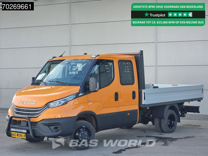 Iveco Daily 35C21 3.0 210PK Black Edition 2025model Dubbel Cabine Open laadbak 3.5t Trekhaak CarPlay ACC LED Pritsche Pickup Airco Dubbel ca - Carrinha de caixa aberta: foto 1 Iveco Daily 35C21 3.0 210PK Black Edition 2025model Dubbel Cabine Open laadbak 3.5t Trekhaak CarPlay ACC LED Pritsche Pickup Airco Dubbel ca - Carrinha de caixa aberta: foto 1