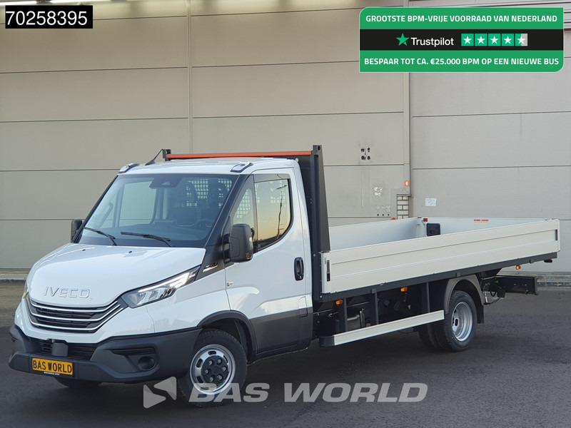 Iveco Daily 35C21 3.0L 210PK Automaat 485cm lange Open Laadbak Dubbellucht Pickup CarPlay ACC Airco - Carrinha de caixa aberta: foto 1 Iveco Daily 35C21 3.0L 210PK Automaat 485cm lange Open Laadbak Dubbellucht Pickup CarPlay ACC Airco - Carrinha de caixa aberta: foto 1