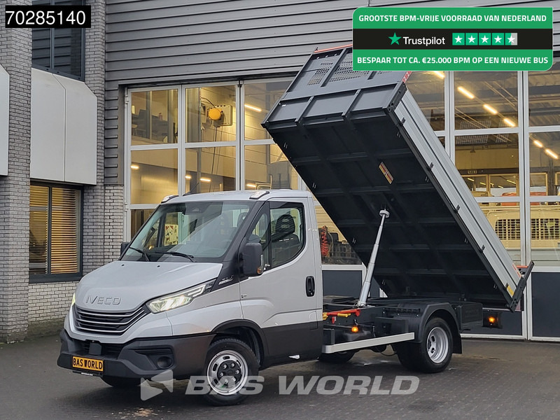 Iveco Daily 35C21 3.0L 210PK Automaat Open Laadbak 2025 model ACC Airco CarPlay Pritsche Pickup Open Box Airco - Carrinha de caixa aberta: foto 1 Iveco Daily 35C21 3.0L 210PK Automaat Open Laadbak 2025 model ACC Airco CarPlay Pritsche Pickup Open Box Airco - Carrinha de caixa aberta: foto 1