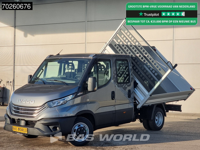 Iveco Daily 35C21 3 zijdige Kipper Dubbel Cabine 210PK 3.0L Dubbellucht Airco Cruise LED Camera Tipper Benne Kieper 2m3 Airco - Carrinha basculante: foto 1 Iveco Daily 35C21 3 zijdige Kipper Dubbel Cabine 210PK 3.0L Dubbellucht Airco Cruise LED Camera Tipper Benne Kieper 2m3 Airco - Carrinha basculante: foto 1