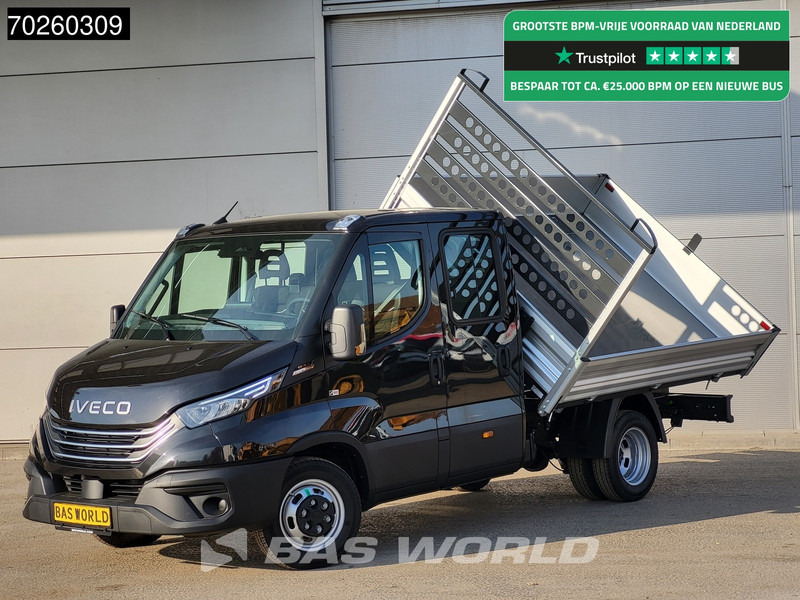 Iveco Daily 35C21 3 zijdige Kipper Dubbel Cabine 210PK 3.0L Dubbellucht Airco Cruise LED Camera Tipper Benne Kieper 2m3 Airco - Carrinha basculante: foto 1 Iveco Daily 35C21 3 zijdige Kipper Dubbel Cabine 210PK 3.0L Dubbellucht Airco Cruise LED Camera Tipper Benne Kieper 2m3 Airco - Carrinha basculante: foto 1