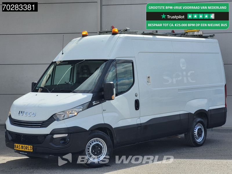 Iveco Daily 35S14 Automaat L2H2 3,5t Trekhaak Airco Cruise Camera Werkplaatsinrichting Euro6 Tankinstallatie Servicewagen L2 12m3 Airco Trek - Furgão: foto 1 Iveco Daily 35S14 Automaat L2H2 3,5t Trekhaak Airco Cruise Camera Werkplaatsinrichting Euro6 Tankinstallatie Servicewagen L2 12m3 Airco Trek - Furgão: foto 1