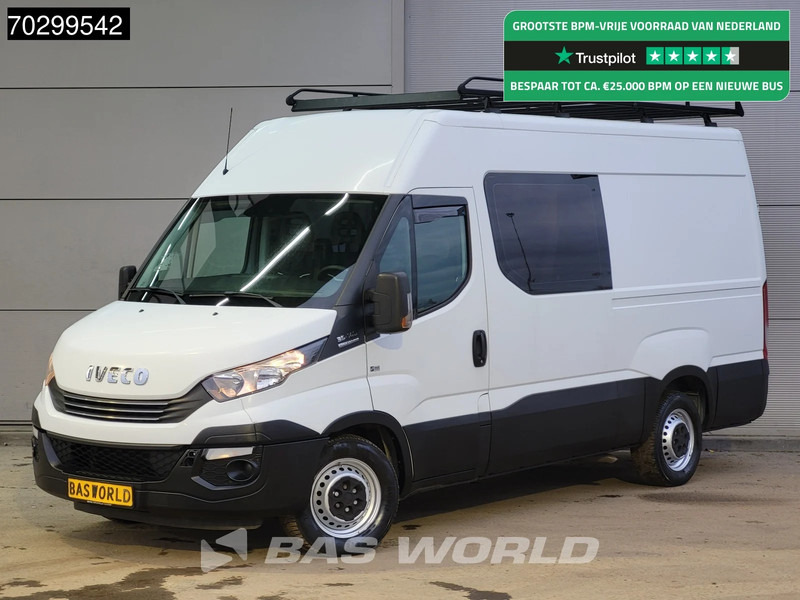 Iveco Daily 35S14 Dubbel Cabine Automaat L2H2 3,5t Trekhaak Airco Cruise Camera Imperiaal Euro6 L2 DC Doka Mixto Airco Trekhaak Cruise contr - Furgão: foto 1 Iveco Daily 35S14 Dubbel Cabine Automaat L2H2 3,5t Trekhaak Airco Cruise Camera Imperiaal Euro6 L2 DC Doka Mixto Airco Trekhaak Cruise contr - Furgão: foto 1