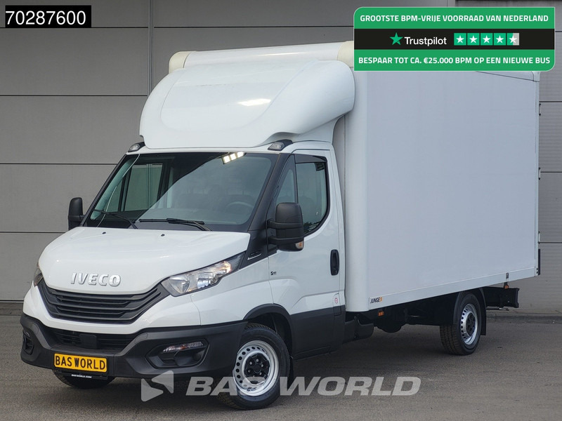 Iveco Daily 35S16 Automaat Bakwagen Achterdeuren 160PK Airco Camera Euro6 Meubelbak Koffer 21m3 Airco - Carrinha de contentor: foto 1 Iveco Daily 35S16 Automaat Bakwagen Achterdeuren 160PK Airco Camera Euro6 Meubelbak Koffer 21m3 Airco - Carrinha de contentor: foto 1