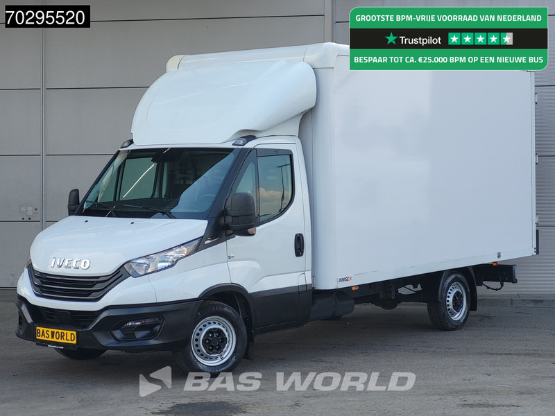 Iveco Daily 35S16 Automaat Bakwagen Achterdeuren 160PK Airco Camera Euro6 Meubelbak Koffer 21m3 Airco - Carrinha de contentor: foto 1 Iveco Daily 35S16 Automaat Bakwagen Achterdeuren 160PK Airco Camera Euro6 Meubelbak Koffer 21m3 Airco - Carrinha de contentor: foto 1