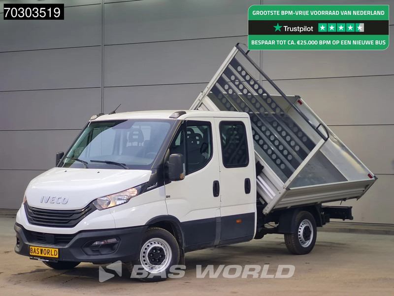 Iveco Daily 35S16 Driezijdige Automaat Kipper Dubbel Cabine 3,5t Trekhaak 160PK Airco Camera Euro6 Tipper Benne Kieper Airco Trekhaak - Carrinha basculante: foto 1 Iveco Daily 35S16 Driezijdige Automaat Kipper Dubbel Cabine 3,5t Trekhaak 160PK Airco Camera Euro6 Tipper Benne Kieper Airco Trekhaak - Carrinha basculante: foto 1