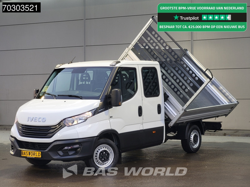Iveco Daily 35S16 Driezijdige Automaat Kipper Dubbel Cabine 3,5t Trekhaak 160PK Airco Camera Euro6 Tipper Benne Kieper Airco Trekhaak - Carrinha basculante: foto 1 Iveco Daily 35S16 Driezijdige Automaat Kipper Dubbel Cabine 3,5t Trekhaak 160PK Airco Camera Euro6 Tipper Benne Kieper Airco Trekhaak - Carrinha basculante: foto 1