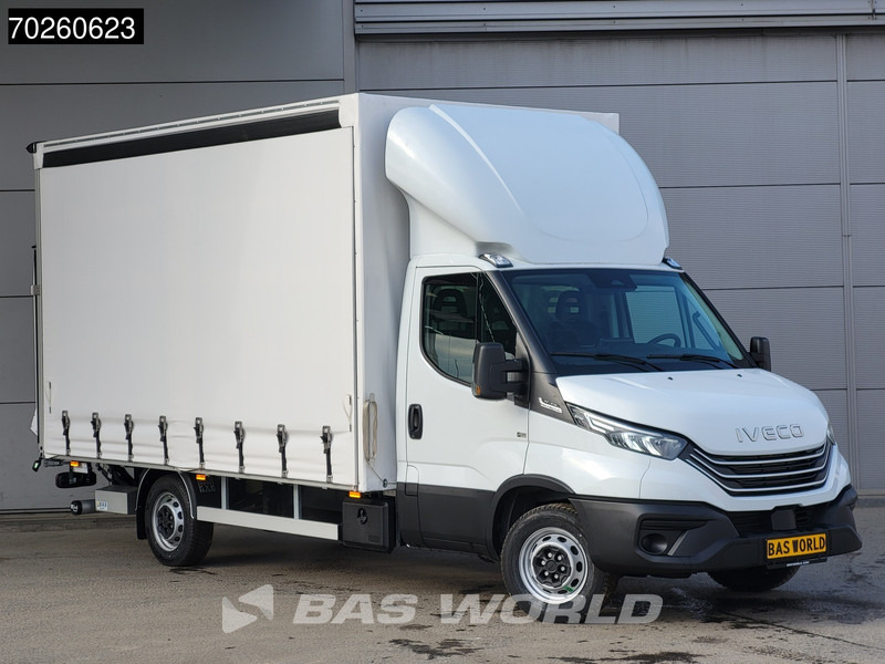 Iveco Daily 35S21 210PK Automaat Schuifzeilen met Laadklep ACC LED Bakwagen Schuifzeil Zeilen Koffer Meubelbak 22m3 Airco - Carrinha de lona: foto 2 Iveco Daily 35S21 210PK Automaat Schuifzeilen met Laadklep ACC LED Bakwagen Schuifzeil Zeilen Koffer Meubelbak 22m3 Airco - Carrinha de lona: foto 2