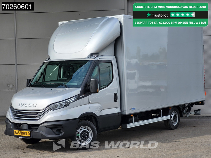 Iveco Daily 35S21 Automaat Lat om lat Dhollandia laadklep Bakwagen ACC LED Meubelbak Koffer 22m3 Airco - Carrinha de contentor: foto 1 Iveco Daily 35S21 Automaat Lat om lat Dhollandia laadklep Bakwagen ACC LED Meubelbak Koffer 22m3 Airco - Carrinha de contentor: foto 1