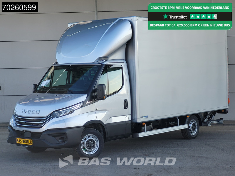 Iveco Daily 35S21 Automaat Lat om lat Dhollandia laadklep Bakwagen ACC LED Meubelbak Koffer 22m3 Airco - Carrinha de contentor: foto 1 Iveco Daily 35S21 Automaat Lat om lat Dhollandia laadklep Bakwagen ACC LED Meubelbak Koffer 22m3 Airco - Carrinha de contentor: foto 1