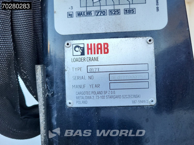 Carrinha de caixa aberta Iveco Daily 50C17 3,0L Automaat 170PK HIAB 017T-2 DC Open laadbak Dubbellucht Airco Euro6 Pickup Crane Kraanwagen Kranwagen Pritsche Airco D: foto 15