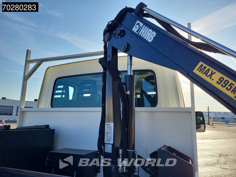 Carrinha de caixa aberta Iveco Daily 50C17 3,0L Automaat 170PK HIAB 017T-2 DC Open laadbak Dubbellucht Airco Euro6 Pickup Crane Kraanwagen Kranwagen Pritsche Airco D: foto 9