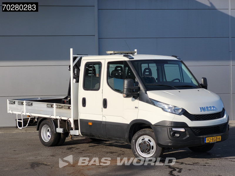 Iveco Daily 50C17 3,0L Automaat HIAB 017T-2 DC Open laadbak Kraan Dubbellucht Airco Euro6 Pickup Crane Kraanwagen Pritsche Airco Dubbel cabi - Carrinha de caixa aberta: foto 5 Iveco Daily 50C17 3,0L Automaat HIAB 017T-2 DC Open laadbak Kraan Dubbellucht Airco Euro6 Pickup Crane Kraanwagen Pritsche Airco Dubbel cabi - Carrinha de caixa aberta: foto 5