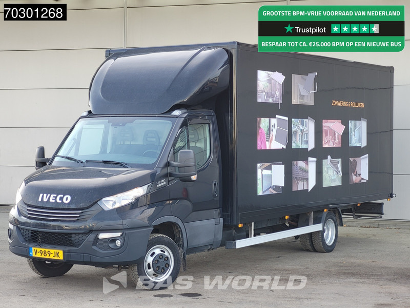 Iveco Daily 50C18 3.0L Automaat XXL 570cm Lang Bakwagen Airco Cruise Euro6 Meubelbak Koffer Airco Cruise control - Carrinha de contentor: foto 1 Iveco Daily 50C18 3.0L Automaat XXL 570cm Lang Bakwagen Airco Cruise Euro6 Meubelbak Koffer Airco Cruise control - Carrinha de contentor: foto 1