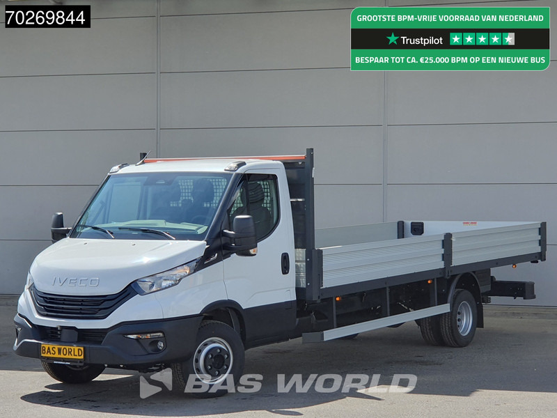 Iveco Daily 70C18 3.0L Automaat 525cm Open laadbak XXL Trekhaak ACC Navi Airco Pickup Pritsche Airco Trekhaak - Carrinha de caixa aberta: foto 1 Iveco Daily 70C18 3.0L Automaat 525cm Open laadbak XXL Trekhaak ACC Navi Airco Pickup Pritsche Airco Trekhaak - Carrinha de caixa aberta: foto 1