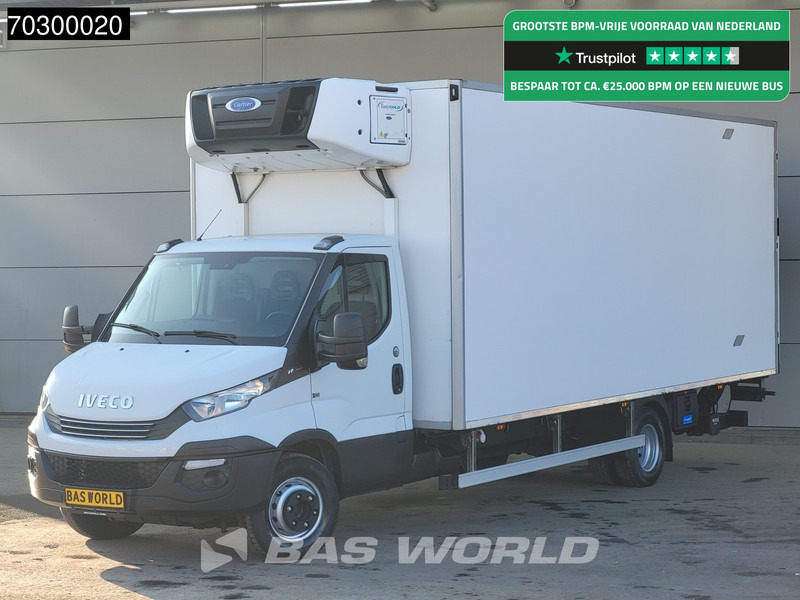 Iveco Daily 70C18 3.0L Automaat Lamberet Koelwagen Vriezer Laadklep Zijdeur Dubbellucht Carrier Supra 750 Airco Euro6 Bakwagen Gekoeld Koel - Carrinha frigorífica: foto 1 Iveco Daily 70C18 3.0L Automaat Lamberet Koelwagen Vriezer Laadklep Zijdeur Dubbellucht Carrier Supra 750 Airco Euro6 Bakwagen Gekoeld Koel - Carrinha frigorífica: foto 1