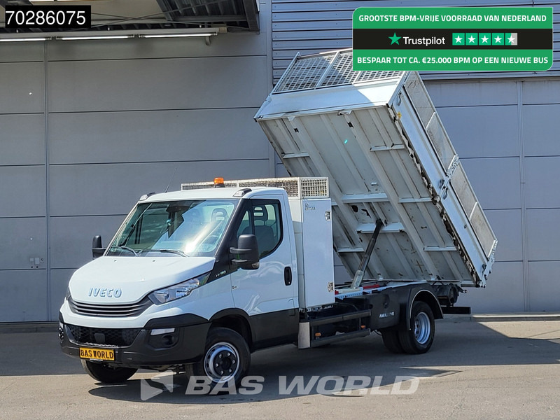 Iveco Daily 72C18 3.0L Kipper Dubbellucht 3,5t Trekhaak Airco Cruise Euro6 Tipper Benne Kieper 7m3 Airco Trekhaak Cruise control - Carrinha basculante: foto 1 Iveco Daily 72C18 3.0L Kipper Dubbellucht 3,5t Trekhaak Airco Cruise Euro6 Tipper Benne Kieper 7m3 Airco Trekhaak Cruise control - Carrinha basculante: foto 1