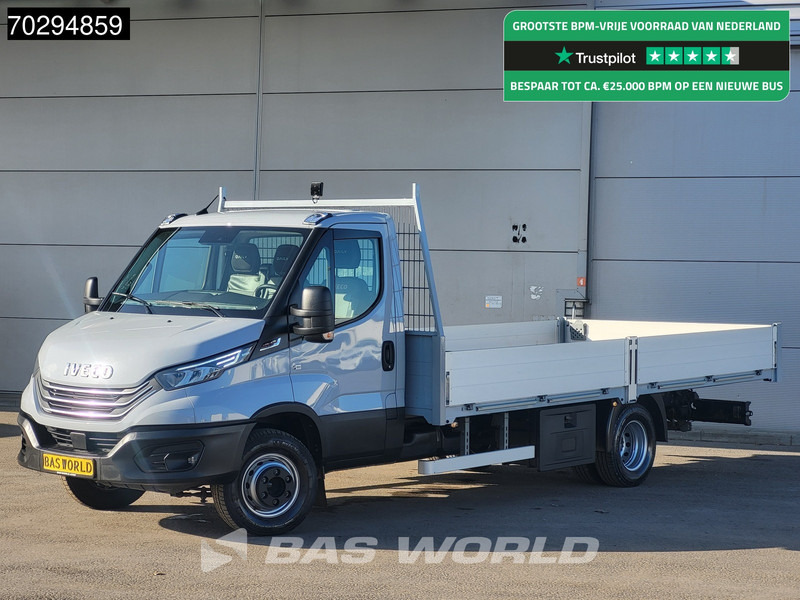 Iveco Daily 72C21 512cm XXL 3.0L Automaat Open Laadbak 210PK 3,5t Trekhaak LED Camera Airco Cruise CarPlay Euro6 Pritsche Pickup Open Box Ai - Carrinha de caixa aberta: foto 1 Iveco Daily 72C21 512cm XXL 3.0L Automaat Open Laadbak 210PK 3,5t Trekhaak LED Camera Airco Cruise CarPlay Euro6 Pritsche Pickup Open Box Ai - Carrinha de caixa aberta: foto 1
