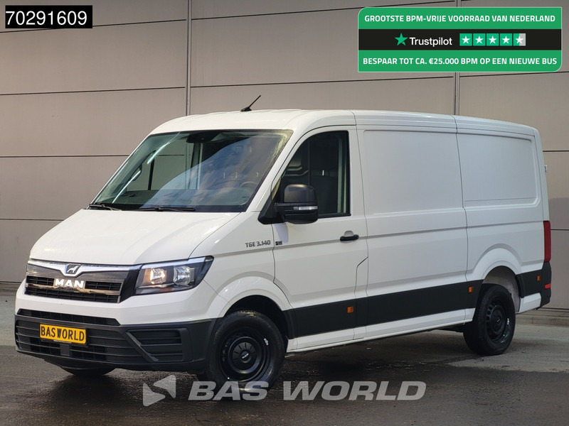 MAN TGE 3.140 L3H2 Trekhaak Airco Cruise Camera Euro6 CarPlay L2H1 Laag Dak 11m3 Airco Trekhaak Cruise control - Furgão: foto 1 MAN TGE 3.140 L3H2 Trekhaak Airco Cruise Camera Euro6 CarPlay L2H1 Laag Dak 11m3 Airco Trekhaak Cruise control - Furgão: foto 1