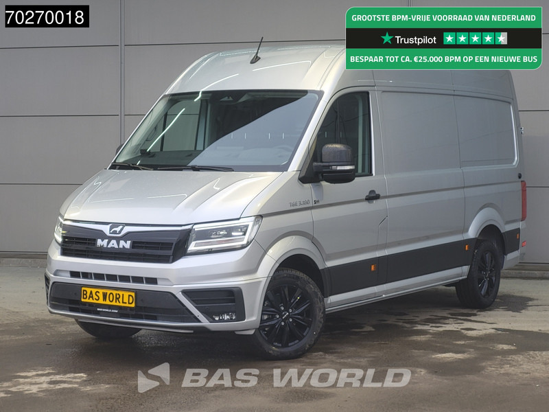 MAN TGE 3.180 Automaat 2025 model Facelift L3H3 ACC Trekhaak L2H2 | 12m3 Airco Trekhaak - Furgão: foto 1 MAN TGE 3.180 Automaat 2025 model Facelift L3H3 ACC Trekhaak L2H2 | 12m3 Airco Trekhaak - Furgão: foto 1