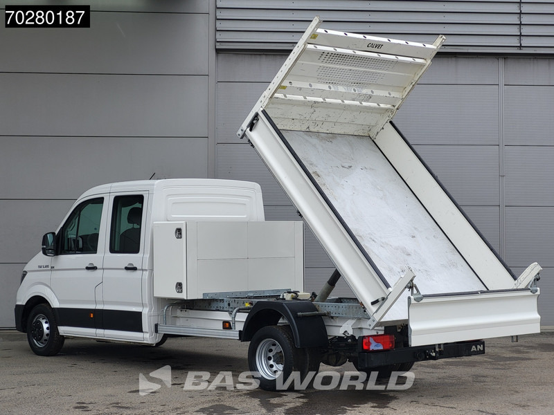 MAN TGE 5.120 Kipper met Kist Dubbel Cabine Dubbellucht 3,5t Trekhaak Navi Airco Cruise Euro6 Tipper Kipper Benne Airco Dubbel cabine Trekhaak - Carrinha basculante: foto 2 MAN TGE 5.120 Kipper met Kist Dubbel Cabine Dubbellucht 3,5t Trekhaak Navi Airco Cruise Euro6 Tipper Kipper Benne Airco Dubbel cabine Trekhaak - Carrinha basculante: foto 2