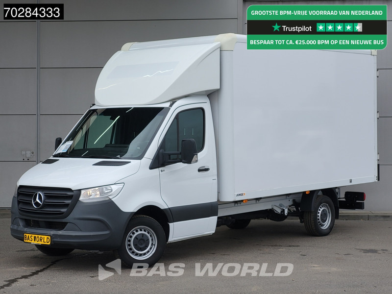 Mercedes-Benz Sprinter 317 CDI Automaat Bakwagen Achterdeuren Airco Camera Euro6 Meubelbak Koffer 21m3 Airco - Carrinha de contentor: foto 1 Mercedes-Benz Sprinter 317 CDI Automaat Bakwagen Achterdeuren Airco Camera Euro6 Meubelbak Koffer 21m3 Airco - Carrinha de contentor: foto 1