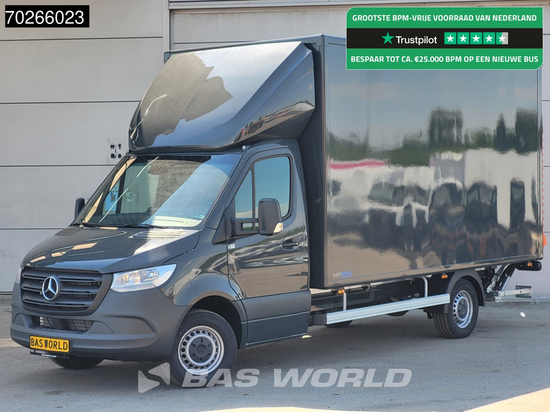 Mercedes-Benz Sprinter 317 CDI Automaat Bakwagen Laadklep Lat om Lat Navi Airco Cruise Meubelbak Koffer 22m3 Airco Cruise control - Carrinha de contentor: foto 1 Mercedes-Benz Sprinter 317 CDI Automaat Bakwagen Laadklep Lat om Lat Navi Airco Cruise Meubelbak Koffer 22m3 Airco Cruise control - Carrinha de contentor: foto 1