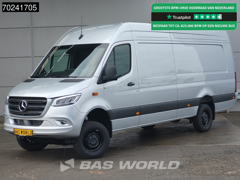 Mercedes-Benz Sprinter 319 CDI Automaat 4x4 190PK L4H2 XXL LED ACC Navi 360Camera 10'' MBUX CarPlay Parkeersensoren Euro6 4wd Allrad L4 Long 15m3 Airco - Furgão: foto 1 Mercedes-Benz Sprinter 319 CDI Automaat 4x4 190PK L4H2 XXL LED ACC Navi 360Camera 10'' MBUX CarPlay Parkeersensoren Euro6 4wd Allrad L4 Long 15m3 Airco - Furgão: foto 1