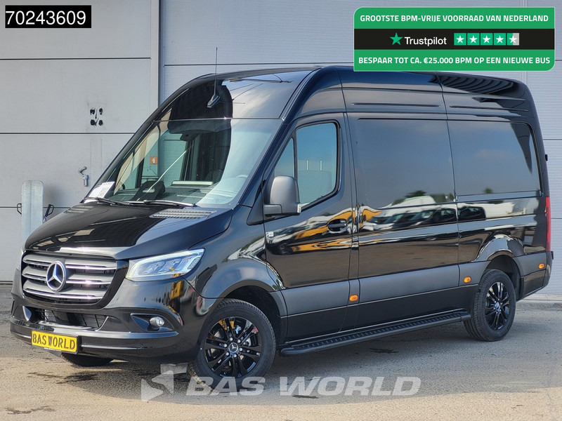 Mercedes-Benz Sprinter 319 CDI Automaat L2H2 Black Edition 2025model ACC LED Navi Camera Velgen 10m3 Airco - Furgão: foto 1 Mercedes-Benz Sprinter 319 CDI Automaat L2H2 Black Edition 2025model ACC LED Navi Camera Velgen 10m3 Airco - Furgão: foto 1