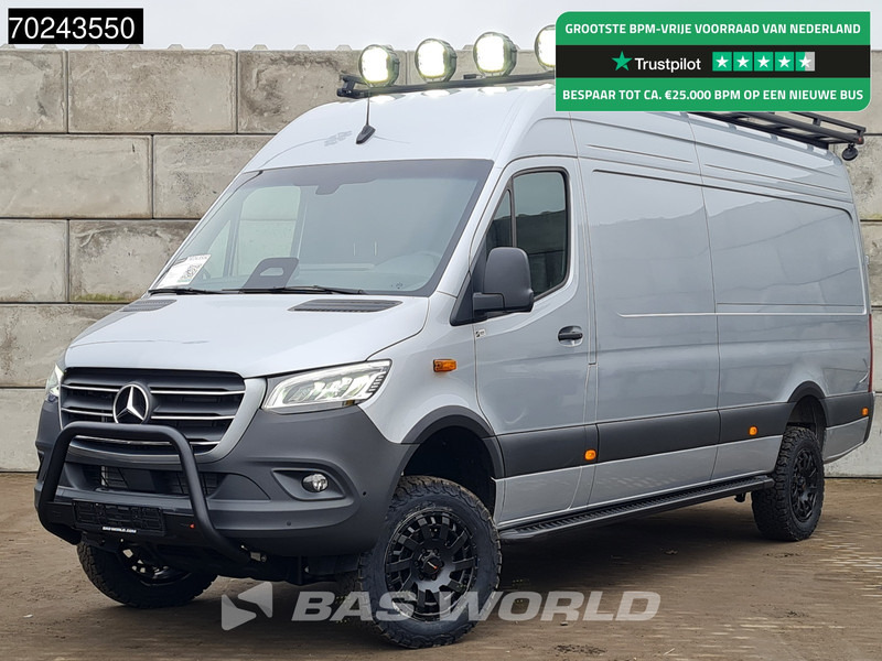 Mercedes-Benz Sprinter 319 CDI Automaat L3H2 4x4 New Model! Overland Special Off Grid ACC Camera MBUX Allrad 4WD Camper basis Airco - Furgão: foto 1 Mercedes-Benz Sprinter 319 CDI Automaat L3H2 4x4 New Model! Overland Special Off Grid ACC Camera MBUX Allrad 4WD Camper basis Airco - Furgão: foto 1