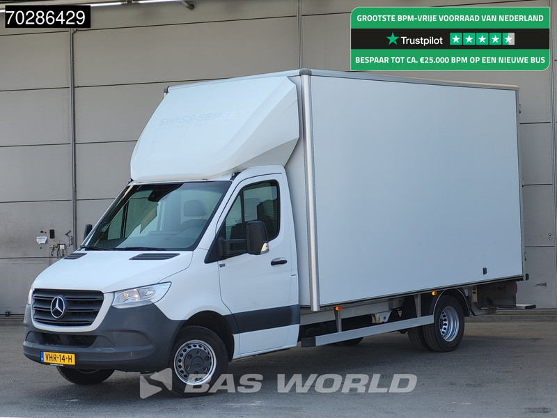 Mercedes-Benz Sprinter 514 CDI Automaat Dubbellucht Bakwagen Navi Airco Cruise Camera MBUX Euro6 Meubelbak Koffer 23m3 Airco Cruise control - Carrinha de contentor: foto 1 Mercedes-Benz Sprinter 514 CDI Automaat Dubbellucht Bakwagen Navi Airco Cruise Camera MBUX Euro6 Meubelbak Koffer 23m3 Airco Cruise control - Carrinha de contentor: foto 1