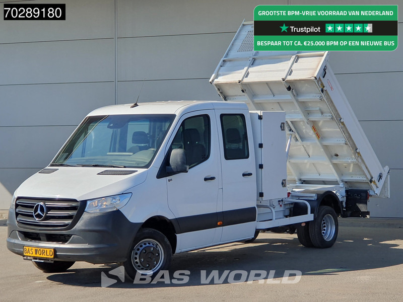 Mercedes-Benz Sprinter 514 CDI Open Laadbak met Kist Dubbel Cabine Dubbellucht 3,5t Trekhaak Airco Cruise Euro6 Pritsche Pickup Open Box 2m3 Airco Trek - Carrinha de caixa aberta: foto 1 Mercedes-Benz Sprinter 514 CDI Open Laadbak met Kist Dubbel Cabine Dubbellucht 3,5t Trekhaak Airco Cruise Euro6 Pritsche Pickup Open Box 2m3 Airco Trek - Carrinha de caixa aberta: foto 1
