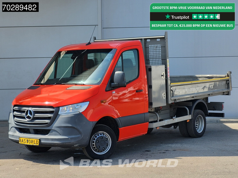 Mercedes-Benz Sprinter 514 CDI Open Laadbak met Kist Dubbellucht 3,5t Trekhaak Airco Cruise Euro6 Pritsche Pickup Open Box 2m3 Airco Trekhaak Cruise co - Carrinha de caixa aberta: foto 1 Mercedes-Benz Sprinter 514 CDI Open Laadbak met Kist Dubbellucht 3,5t Trekhaak Airco Cruise Euro6 Pritsche Pickup Open Box 2m3 Airco Trekhaak Cruise co - Carrinha de caixa aberta: foto 1