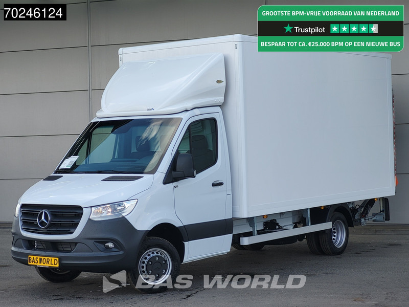Mercedes-Benz Sprinter 515 CDI Automaat 1000kg Laadklep Zijdeur Dubbellucht Bakwagen MBUX Airco Cruise CarPlay D'Hollandia Euro6 Koffer Meubelbak 21m3 - Carrinha de contentor: foto 1 Mercedes-Benz Sprinter 515 CDI Automaat 1000kg Laadklep Zijdeur Dubbellucht Bakwagen MBUX Airco Cruise CarPlay D'Hollandia Euro6 Koffer Meubelbak 21m3 - Carrinha de contentor: foto 1