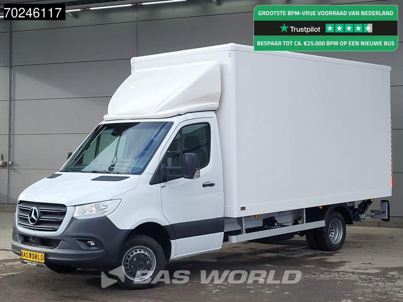 Mercedes-Benz Sprinter 515 CDI Automaat Bakwagen Laadklep Zijdeur Nieuw Airco Cruise Meubelbak Koffer 21m3 Airco Cruise control - Carrinha de contentor: foto 1 Mercedes-Benz Sprinter 515 CDI Automaat Bakwagen Laadklep Zijdeur Nieuw Airco Cruise Meubelbak Koffer 21m3 Airco Cruise control - Carrinha de contentor: foto 1