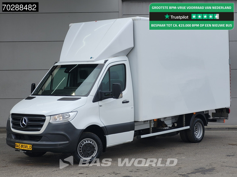 Mercedes-Benz Sprinter 516 CDI Laadklep Zijdeur Dubbellucht Bakwagen Airco Cruise MBUX CarPlay Euro6 Meubelbak Koffer 22m3 Airco Cruise control - Carrinha de contentor: foto 1 Mercedes-Benz Sprinter 516 CDI Laadklep Zijdeur Dubbellucht Bakwagen Airco Cruise MBUX CarPlay Euro6 Meubelbak Koffer 22m3 Airco Cruise control - Carrinha de contentor: foto 1