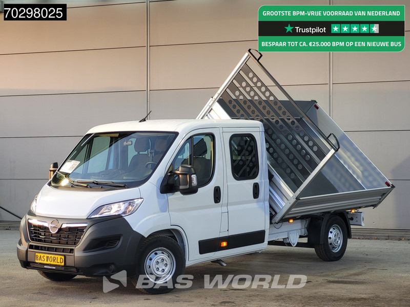 Opel Movano 140PK Driezijdige Kipper Dubbel Cabine Airco Cruise Euro6 Tipper Benne Kieper Dreiseitenkipper Airco Cruise control - Carrinha basculante: foto 1 Opel Movano 140PK Driezijdige Kipper Dubbel Cabine Airco Cruise Euro6 Tipper Benne Kieper Dreiseitenkipper Airco Cruise control - Carrinha basculante: foto 1