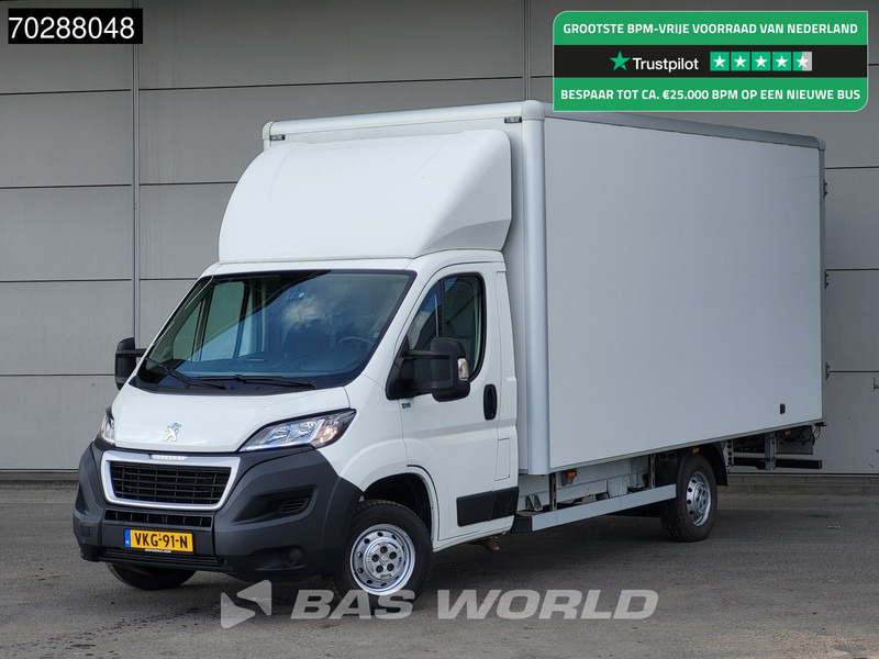 Peugeot Boxer 165PK Bakwagen Achterdeuren Navi Airco Cruise Camera Lat om Lat Euro6 Meubelbak Koffer 23m3 Cruise control - Carrinha de contentor: foto 1 Peugeot Boxer 165PK Bakwagen Achterdeuren Navi Airco Cruise Camera Lat om Lat Euro6 Meubelbak Koffer 23m3 Cruise control - Carrinha de contentor: foto 1