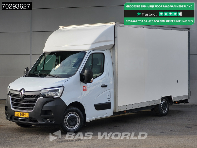 Renault Master 145PK Bakwagen Lowliner Achterdeuren Navi Camera Airco Cruise Euro6 Meubelbak Plancher Foodtruck Paardenwagen Airco Cruise control - Carrinha de contentor: foto 1 Renault Master 145PK Bakwagen Lowliner Achterdeuren Navi Camera Airco Cruise Euro6 Meubelbak Plancher Foodtruck Paardenwagen Airco Cruise control - Carrinha de contentor: foto 1
