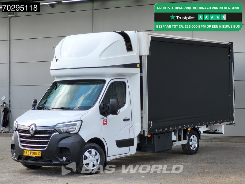 Renault Master 165PK COMING SOON! Schuifzeilen RED-edition LED Airco Cruise Standkachel Euro6 Zeilen Zeil Curtainsides Zeilenwagen Plane Bakwagen Kof - Carrinha de lona: foto 1 Renault Master 165PK COMING SOON! Schuifzeilen RED-edition LED Airco Cruise Standkachel Euro6 Zeilen Zeil Curtainsides Zeilenwagen Plane Bakwagen Kof - Carrinha de lona: foto 1