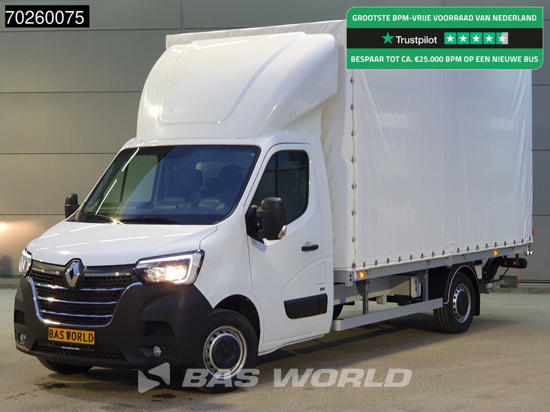 Renault Master 165PK Laadklep Schuifzeil Airco Cruise Bakwagen Meubelbak Zeilenwagen Schuifzeilen Plane 20m3 Airco Cruise control - Carrinha de lona: foto 1 Renault Master 165PK Laadklep Schuifzeil Airco Cruise Bakwagen Meubelbak Zeilenwagen Schuifzeilen Plane 20m3 Airco Cruise control - Carrinha de lona: foto 1