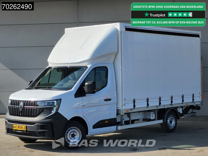 Renault Master 170pk Schuifzeilen met Laadklep 2025 Model LED Carplay Airco Cruise Schuifzeil Zeilen Koffer Meubelbak 21Airco Cruise control - Carrinha de lona: foto 1 Renault Master 170pk Schuifzeilen met Laadklep 2025 Model LED Carplay Airco Cruise Schuifzeil Zeilen Koffer Meubelbak 21Airco Cruise control - Carrinha de lona: foto 1