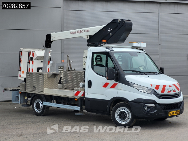 Iveco Daily 35S14 Hoogwerker Klubb 11meter werkhoogte Navi Airco Cruise Camera Euro6 Hubarbeitsbühne 1Personen Airco Cruise control - Veículo comercial: foto 3 Iveco Daily 35S14 Hoogwerker Klubb 11meter werkhoogte Navi Airco Cruise Camera Euro6 Hubarbeitsbühne 1Personen Airco Cruise control - Veículo comercial: foto 3