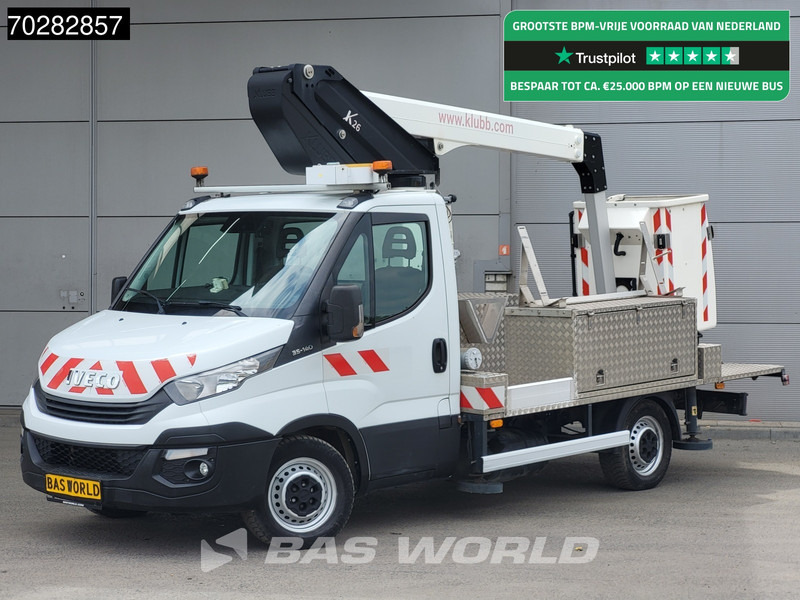 Iveco Daily 35S14 Hoogwerker Klubb 11meter werkhoogte Navi Airco Cruise Camera Euro6 Hubarbeitsbühne 1Personen Airco Cruise control - Veículo comercial: foto 1 Iveco Daily 35S14 Hoogwerker Klubb 11meter werkhoogte Navi Airco Cruise Camera Euro6 Hubarbeitsbühne 1Personen Airco Cruise control - Veículo comercial: foto 1